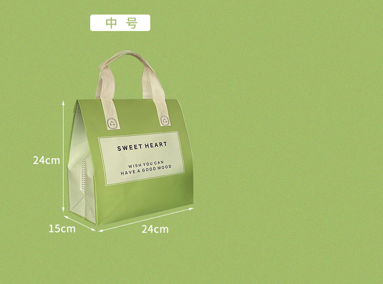 河源市奶茶外卖袋餐饮外卖袋-铝箔保温袋定做-单杯奶茶外卖袋